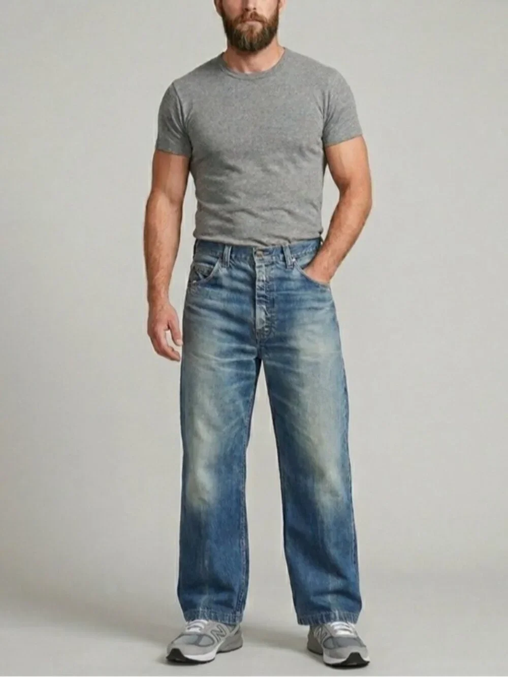 Vintage 70s Howick Riders Wider Straight Leg Jeans - 32 x 27